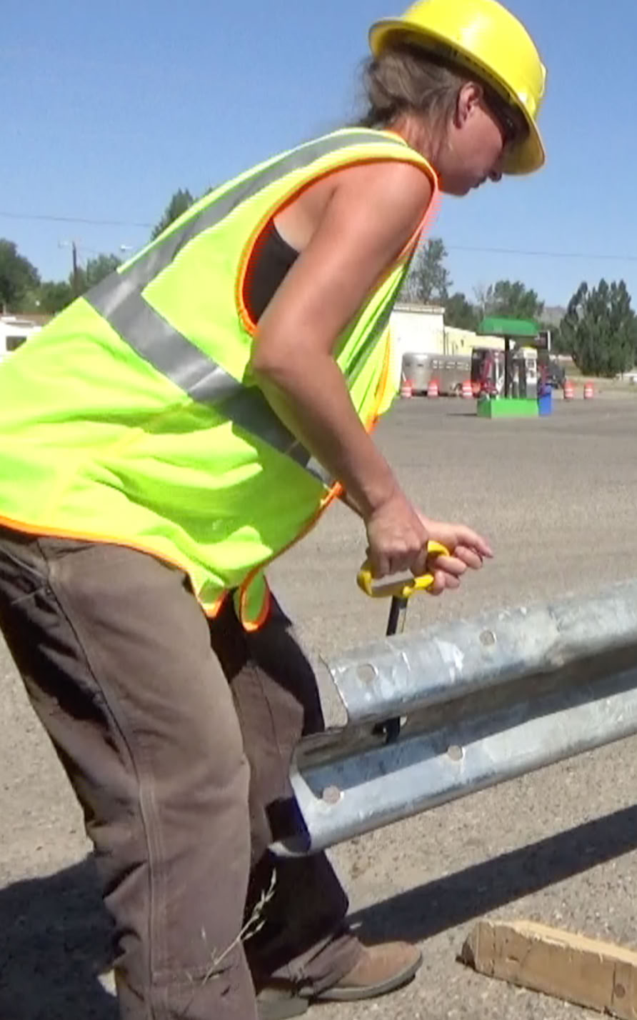 Guardrail Lifting Tool built by Fulton Tool Co.